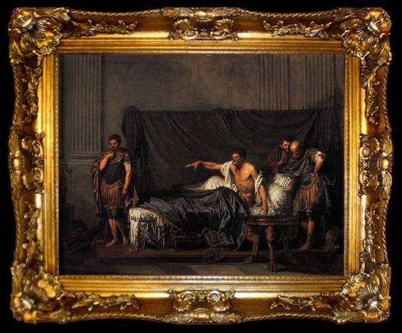 framed  Jean Baptiste Greuze Septimius Severus and Caracalla, ta009-2